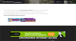 Desktop Screenshot of coolbits.org